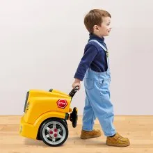 VEVOR Engine Toy Kids Mechanic Car Repair Set with Removable Parts Yellow