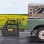 VEVOR Cargo Carrier Hitch Mount Rack Folding Luggage Basket 2" Receiver 500LBS