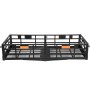 VEVOR Cargo Carrier Hitch Mount Rack Folding Luggage Basket 2" Receiver 500LBS