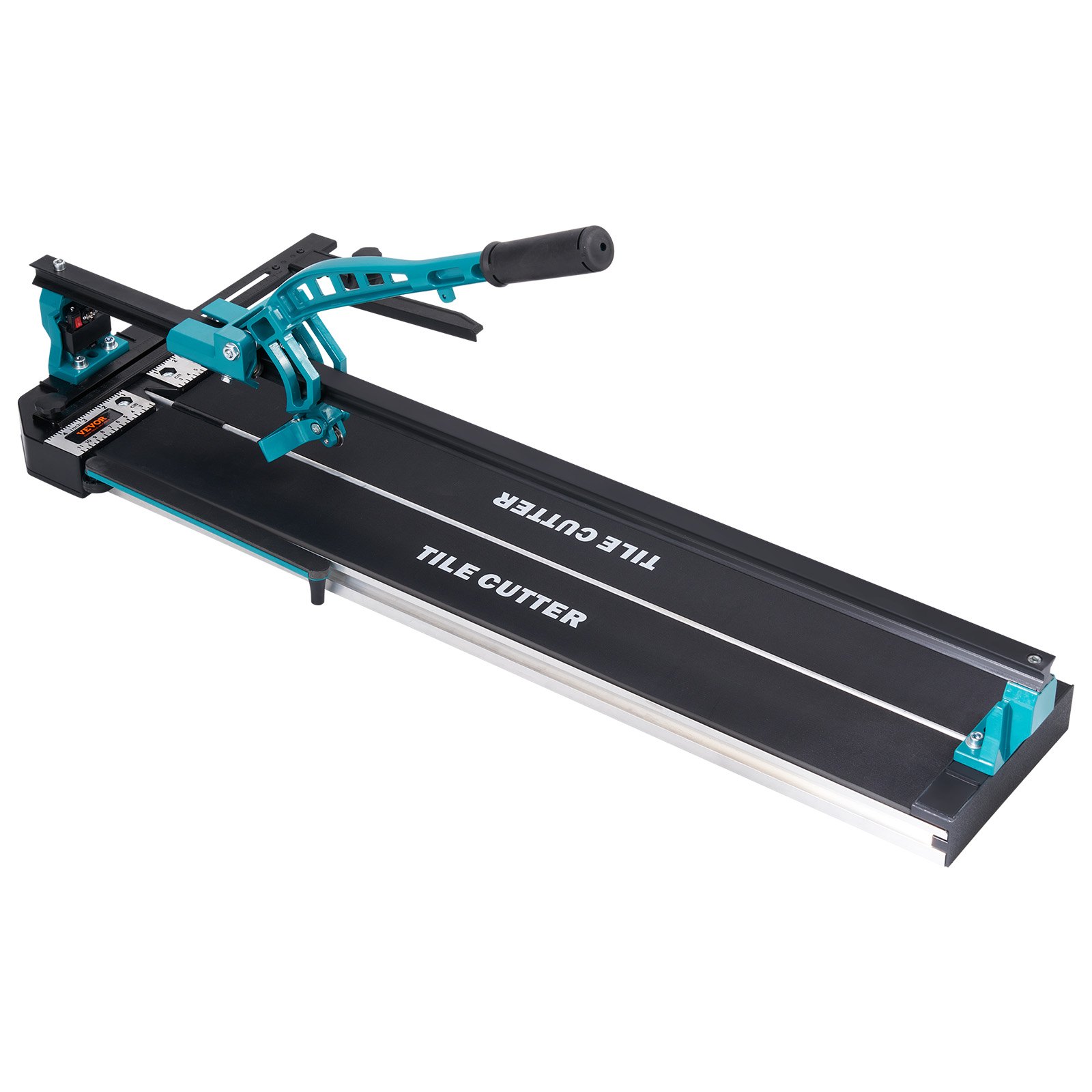VEVOR Manual Tile Cutter, 800mm, Porcelain Ceramic Tile Cutter with Tungsten Carbide Cutting Wheel, Infrared Positioning, Anti-Skid Feet, Durable Rails for professional installers or beginners