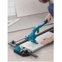 VEVOR Manual Tile Cutter, 1000mm, Porcelain Ceramic Tile Cutter with Tungsten Carbide Cutting Wheel, Infrared Positioning, Anti-Skid Feet, Durable Rails for professional installers or beginners