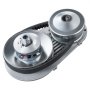VEVOR Drive Clutch, 2-8HP Engine, 2000 RPM High-Strength Drive Clutch with Asymmetric Designed Wheels & Robust Rubber Belt, Sturdy & Durable Clutch with Full Accessories, Fit for Various Engines