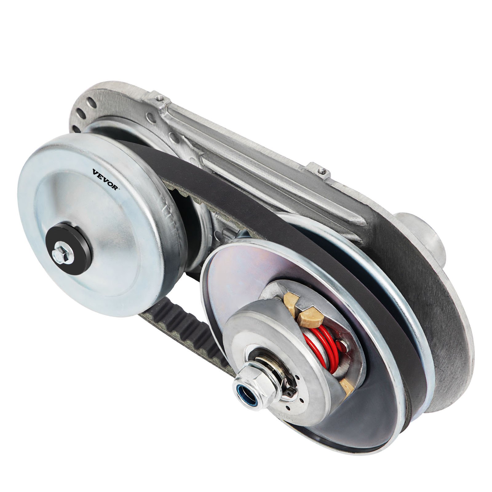 VEVOR Torque Converter 4-7HP Go Kart Clutch 1Inch Replaces Comet TAV2 Manco 10T 40 or 41 and 12T 35 Chain Drive Belt (1\" 10T 40/41and 12T 35 Chain)