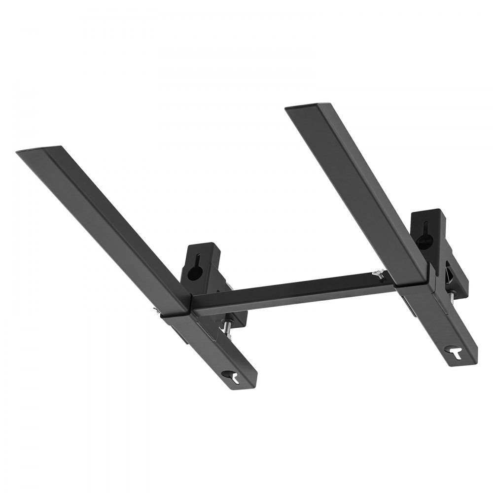 VEVOR Pallet Forks 907 kg Clamp-On Pallet Forks 109 cm Length Orange Tips, for Tractor Attachments, Skid Steer & Loader Bucket, Adjustable Stabilizer Bar, Heavy-Duty Reinforced Tractor Bucket Fork