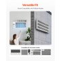 Air Conditioner Wall Sleeve 26 in with Exterior Grille Universal AC Wall Sleeve
