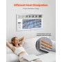 Air Conditioner Wall Sleeve 26 in with Exterior Grille Universal AC Wall Sleeve