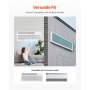 VEVOR Air Conditioner Wall Sleeve, 42 in Through the Wall Air Conditioner Sleeve, Wall Sleeve, Compatible with Most Brands of Through the Wall AC, Durable and Weather-Resistant Insulation Accessories
