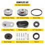 Go Kart Torque Converter Kit Clutch 3/4"  Replaces Comet TAV2 30-75 218353A Manco 12T #35 (Comes with 1 Sprocket - 1x 12 Tooth 35)