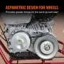 VEVOR Go-Kart Torque Converter, 3/4" Go-Kart Clutch Kit, 30 Series Asymmetrical Driver Pulley Replacement with Drive Belt, for 2-8 HP Small Engines, Replace Comet 219552, Manco 5957, Yerf Dog Q43201W