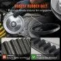 VEVOR Go-Kart Torque Converter, 3/4" Go-Kart Clutch Kit, 30 Series Asymmetrical Driver Pulley Replacement with Drive Belt, for 2-8 HP Small Engines, Replace Comet 219552, Manco 5957, Yerf Dog Q43201W