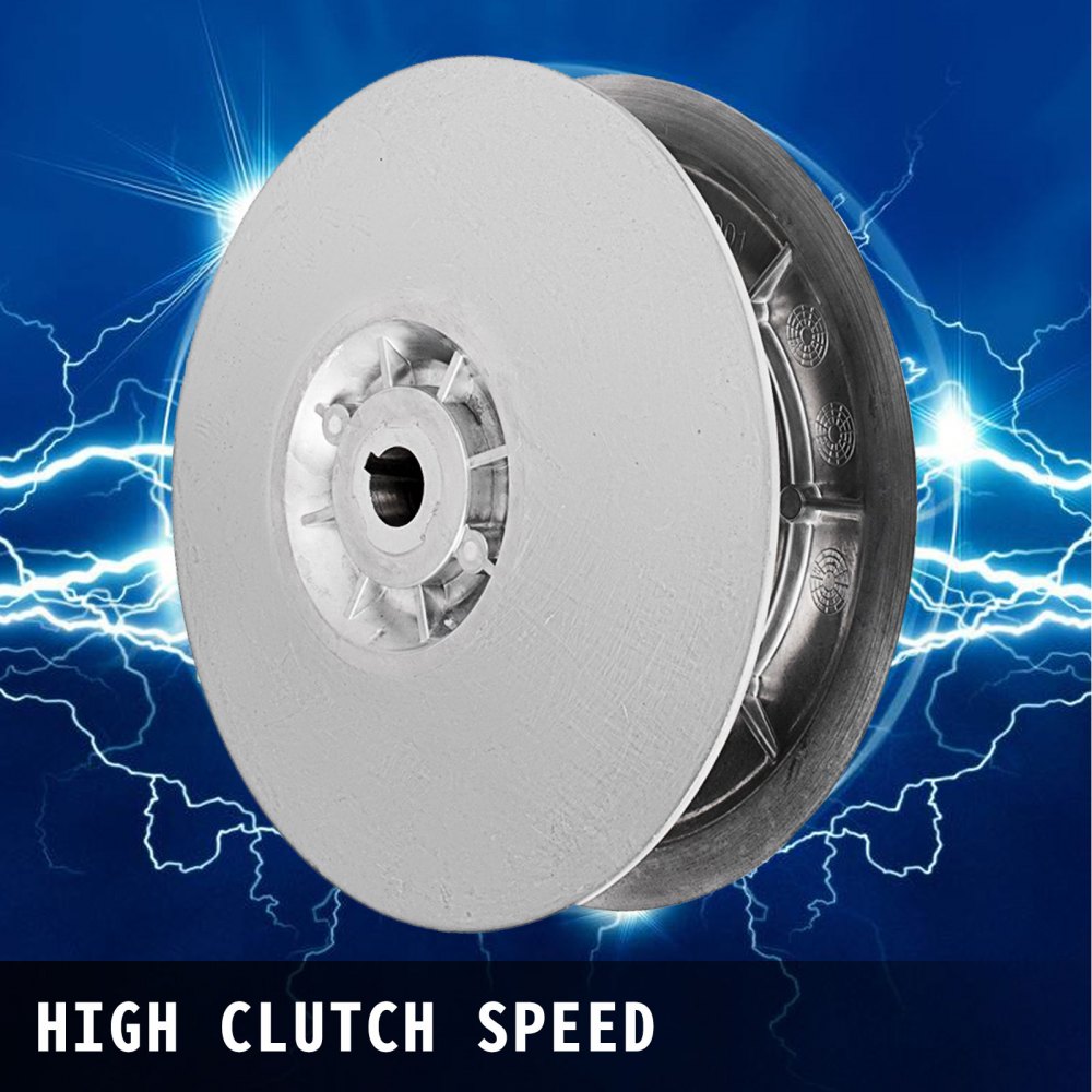 VEVOR Rear Driven Clutch Kit for Yamaha Gas Golf Cart G2-G22 1985+ Secondary Clutch Driven Kit with Belt JN6-G6201-03 JN6-G6201-04, Silver