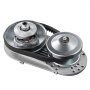 VEVOR Drive Clutch, 2-8HP Engine, 2000 RPM High-Strength Drive Clutch with Asymmetric Designed Wheels & Robust Rubber Belt, Sturdy & Durable Clutch with Full Accessories, Fit for Various Engines