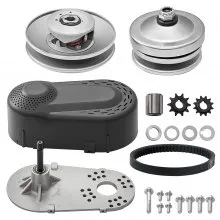 VEVOR 2000 RPM Drive Clutch Durable Clutch with 2-8 HP Engine & Rubber Belt
