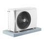 VEVOR Mini Split Pad, for 9000-36000BTU Ductless Air Conditioner Heat Pump Systems, 960x460x74 mm Plastic Outdoor Condenser Equipment Anti-Vibration Pads for Heat Pump System, Max Load 181kg