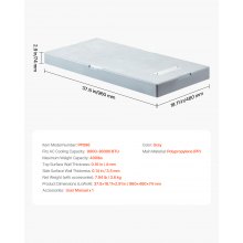 VEVOR Mini Split Pad for 9000-36000 BTU Anti Vibration Outdoor Pads