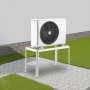Soporte de suelo VEVOR para minisplit, ajustable y antivibración para aire acondicionado sin ductos de 9000 a 36000 BTU, soporte de base resistente para aire acondicionado con capacidad de carga máxima de 300 kg.