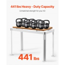 Mini Split Ground Stand Adjustable Anti Vibration for 9000-18000 BTU