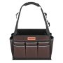 VEVOR Tool Bag, 330 MM, 45-Pocket Open Top Tool Tote, Electrical Maintenance Toolbox Organizer Storage with Handle, Adjustable Shoulder Strap, Portable Toolbag, for Professionals DIY & Jobsite Use