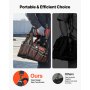 VEVOR Tool Bag, 13 Inch, 45-Pocket Open Top Tool Tote, Electrical Maintenance Toolbox Organizer Storage with Handle, Adjustable Shoulder Strap, Portable Toolbag, for Professionals DIY & Jobsite Use
