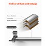 Shower Head Extension Arm Extender 11 in Adjustable Angle Height G1/2 Universal