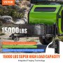 VEVOR Kit d'attelage de remorque réglable et de support de canal à 5 ​​positions, boule d'attelage de 2-5/16", capacité de 15 000 lb, coupleur robuste en fonte, pour camping-car, camionnette, SUV, revêtement noir