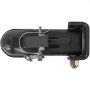 VEVOR Adjustable Trailer Coupler and 5-Position Channel Bracket Kit, 2-5/16" Hitch Ball, 15000 lbs Capacity, Heavy Duty Cast Channel-Mount Coupler, for Towing Camper, Pickup Truck, SUV, Black Coating