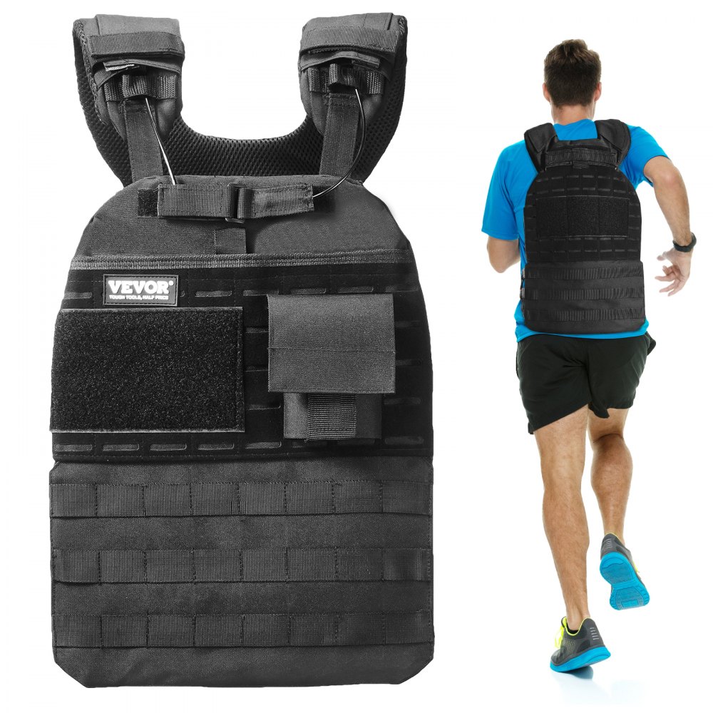 VEVOR 40lb Adjustable Weighted Vest for Men Women Strength Training Running