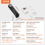 VEVOR Thermal Imaging Camera for Android & IOS 256 x 192 IR Resolution with WiFi
