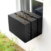 Air Conditioner Cover 20.87x15.75x14.96 inch Waterproof Adjustable Strap