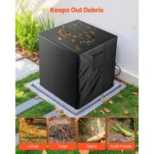 24x24x30 inch Air Conditioner Cover Three Layer Waterproof for Outdoor