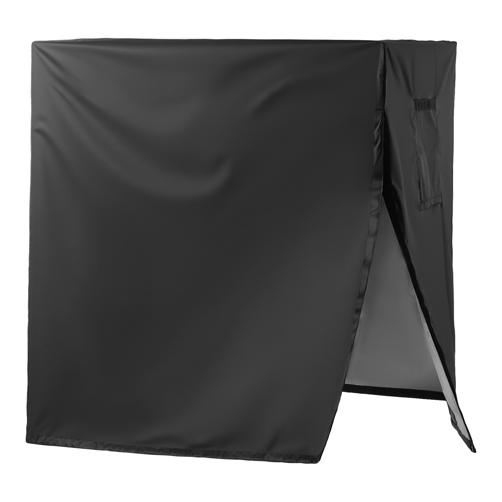 VEVOR Air Conditioner Cover, 610 x 610 x 762 mm Ac Cover for Air Conditioning Unit, Three-Layer, Waterproof Polyester Fabric, Mesh Ventilation, Universal Defender for Outdoor Outside Ac Unit, Black