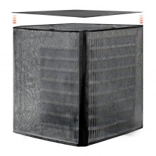 VEVOR Air Conditioner Cover, 36 x 36 x 40 inch Ac Cover for Air Conditioning Unit, Dual-Layer, Detachable Canopy,Waterproof Polyester, Universal HVAC Protector for Outdoor Outside Ac Unit, Black