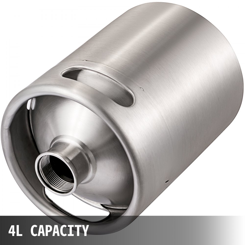 Mini Keg 4L Stainless Steel Triple J Nitro Cold Brew Coffee Stout Tap kit