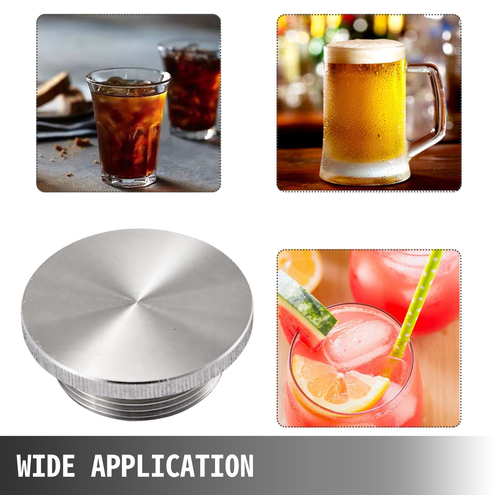 Mini Keg 4L Stainless Steel Triple J Nitro Cold Brew Coffee Stout Tap kit