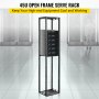 VEVOR Open Frame Server Rack Network Server Rack 45U 4 Post 19"/482mm Relay Rack