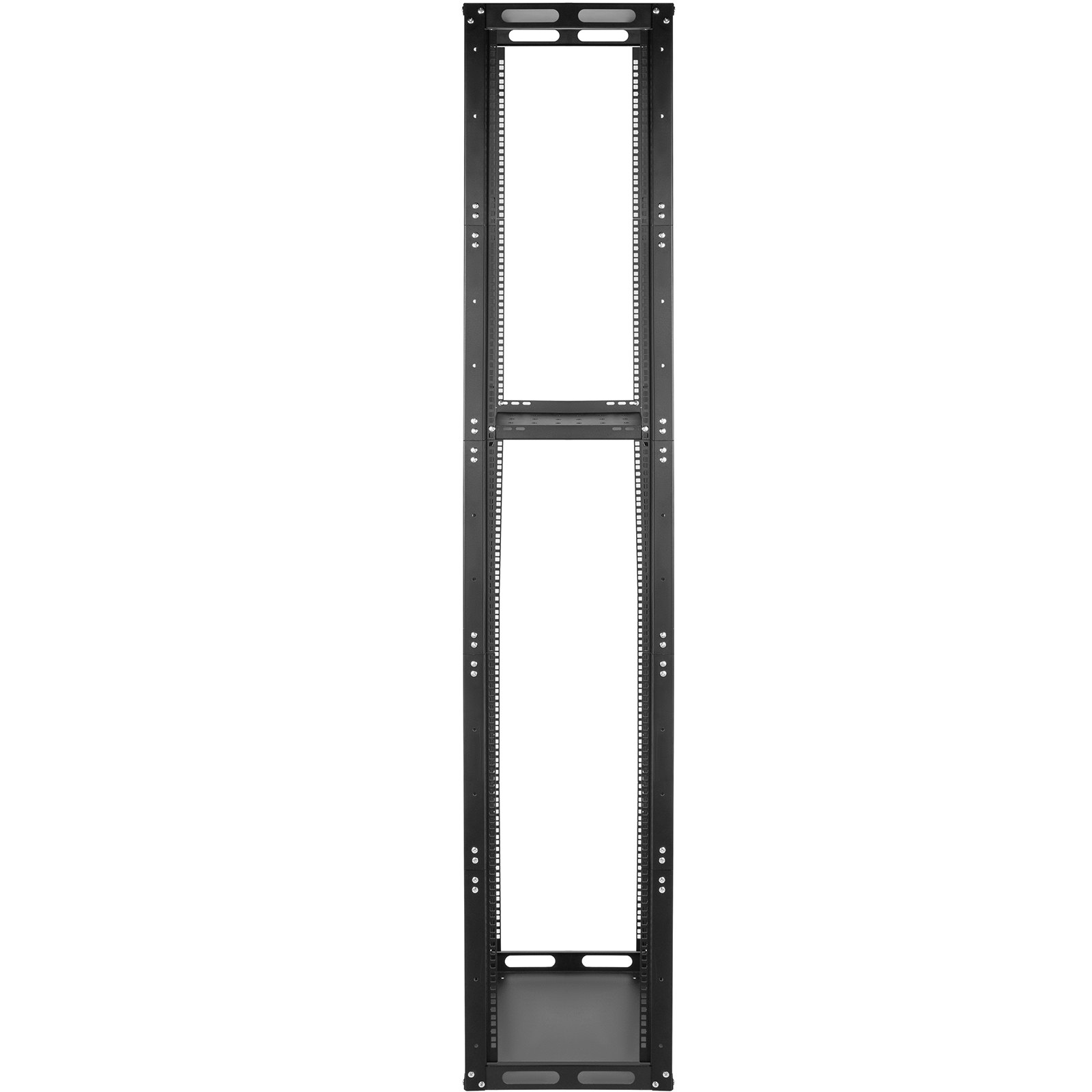 VEVOR Open Frame Server Rack Network Server Rack 45U 4 Post 19"/482mm Relay Rack