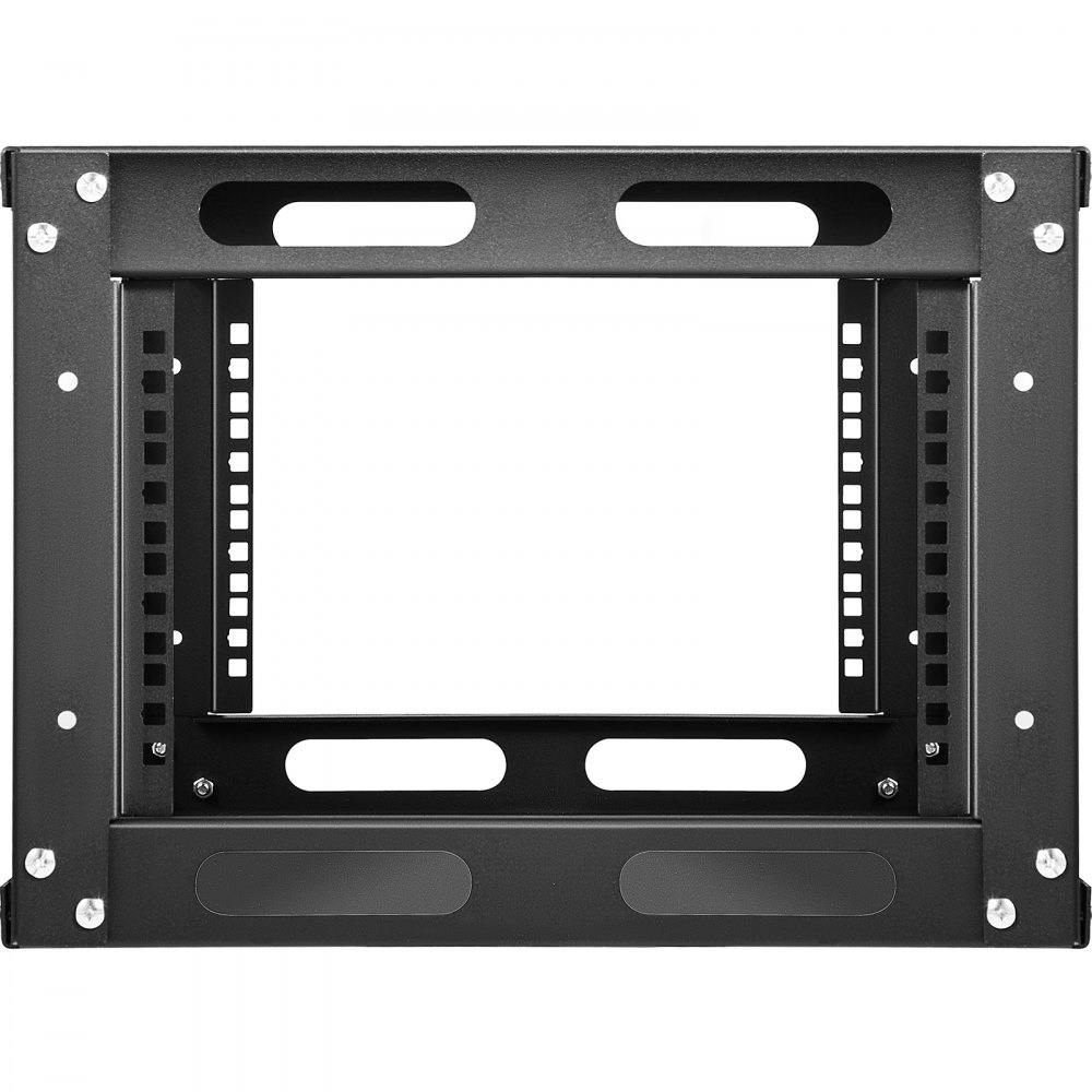 VEVOR Open Frame Server Rack Network Server Rack 6U 4 Post 19"/482mm Relay Rack