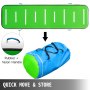 VEVOR 13ft Air Track Inflatable Air Tumble Track Air Track Tumbling Mat Air Track Mat Gymnastics Mat Tumble Track Tumbling Air Track Airtrack Tumbling Mat For Home Yoga Martial Arts Cheerleading