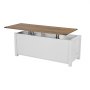 VEVOR 1200 mm Farmhouse Lift Top Coffee Table, Rustic Center Table with Barn Door and Hidden Storage Compartment, Modern Rectangle Lifting Tabletop for Living Room, Office, Home, Easy Assembly, White