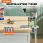 VEVOR Manual Can Opener, Commercial Table Clamp Opener for Large Cans, Heavy Duty Can Opener with Base, Adjustable Height Industrial Jar Opener For Cans Up to 15.7" Tall, for Restaurant Hotel Home Bar