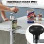 VEVOR Manual Can Opener, Commercial Table Clamp Opener for Large Cans, Heavy Duty Can Opener with Base, Adjustable Height Industrial Jar Opener For Cans Up to 40cm Tall, for Restaurant Hotel Home Bar
