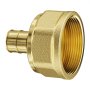 Accesorios de tubería VEVOR, 12 piezas de latón de 3/4", conector de tubería NPT de 3/4" con abrazadera, accesorios de aire de latón, accesorios de plomería de alta resistencia, adaptador NPT para sistemas de calefacción/ducha y tuberías de agua.