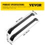 VEVOR Roof Rack Crossbars Universal Roof Rack for KIA-Sorento Vehicle Roof Cross Bars