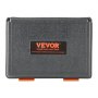 VEVOR hole saw kit in a durable black case with red branding and latch. tough tools, half price slogan.