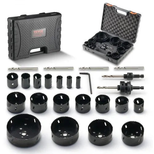Bimetall augusaagide komplekt M42, 18 tera (19–114 mm)