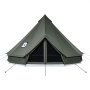 VEVOR Canvas Bell Tent, 4 Seasons 13.12 ft Yurt Tent for Camping with Stove Jack, Canvas Breathable Holds up to 4 People with Zipped Detachable Floor, for Family Camping Glamping Outdoor Hunting Party