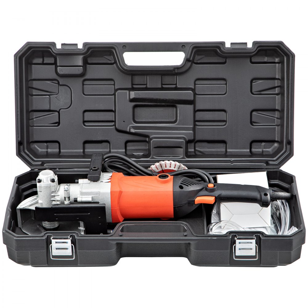 VEVOR Electric Wall Chaser Groove Cutting Machine Depth 35mm Wall Slotting 5pcs Blades Width 33mm, Wall Slotting Machine 7500RPM Wall Cutting Machine ø125 mm