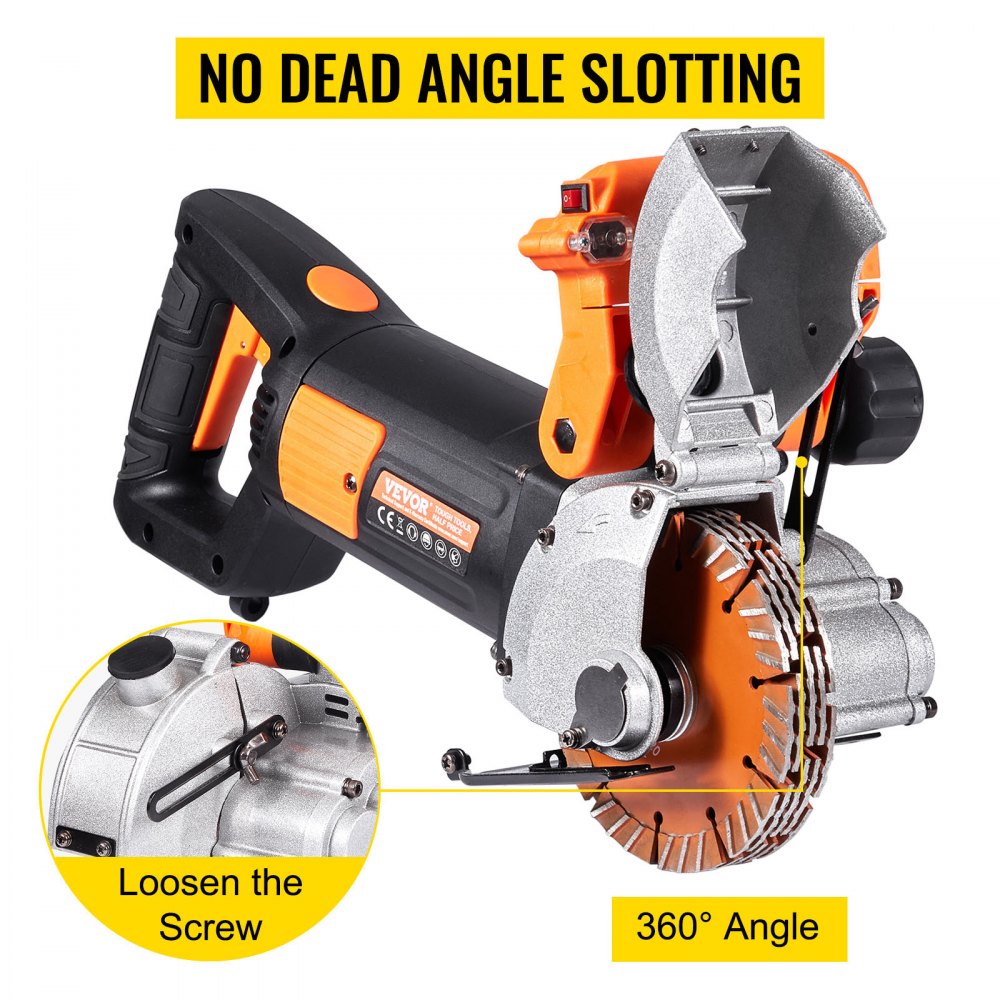 42mm Electric Wall Chaser Groove Cutting Machine Wall slotting machine 4800W