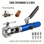 Hydraulic Pipe Expander Accurate Pipe Fuel Line Flaring Tools Steel 3/16-7/8