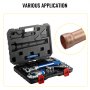 Wk-400 Hydraulic Flaring Tool Set Tube Expander Pipe Fuel Line Tool + Cutter